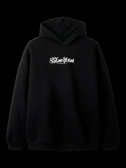 LMTD Hoodie Nunion Loose - Black 